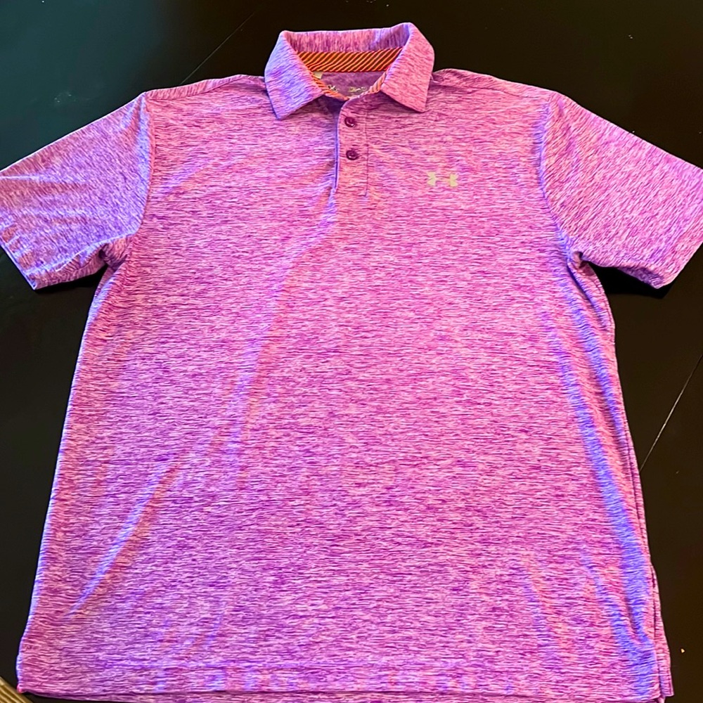 Under Armour heat gear golf shirt